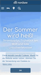 Mobile Screenshot of die-nordsee.de